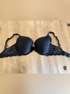 Victoria's Secret Black Dream Angels Perfect Coverage Bra